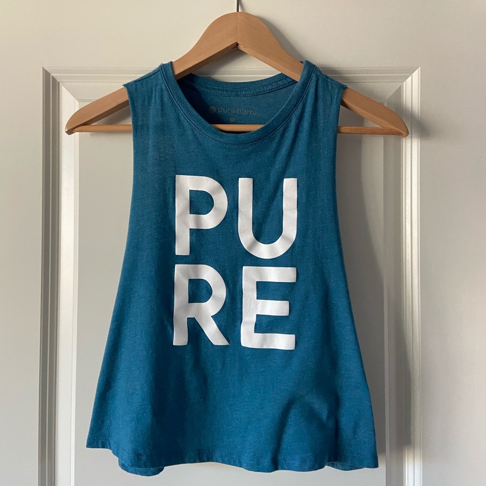 Pure Barre cropped tank